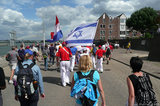 P1000533 Israeli flag in Nijmegen